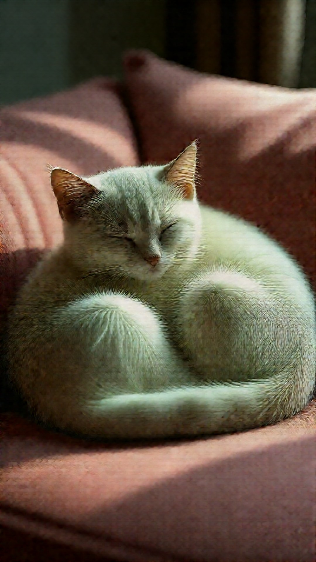 Siesta Acogedora de Gato Fondos de pantalla