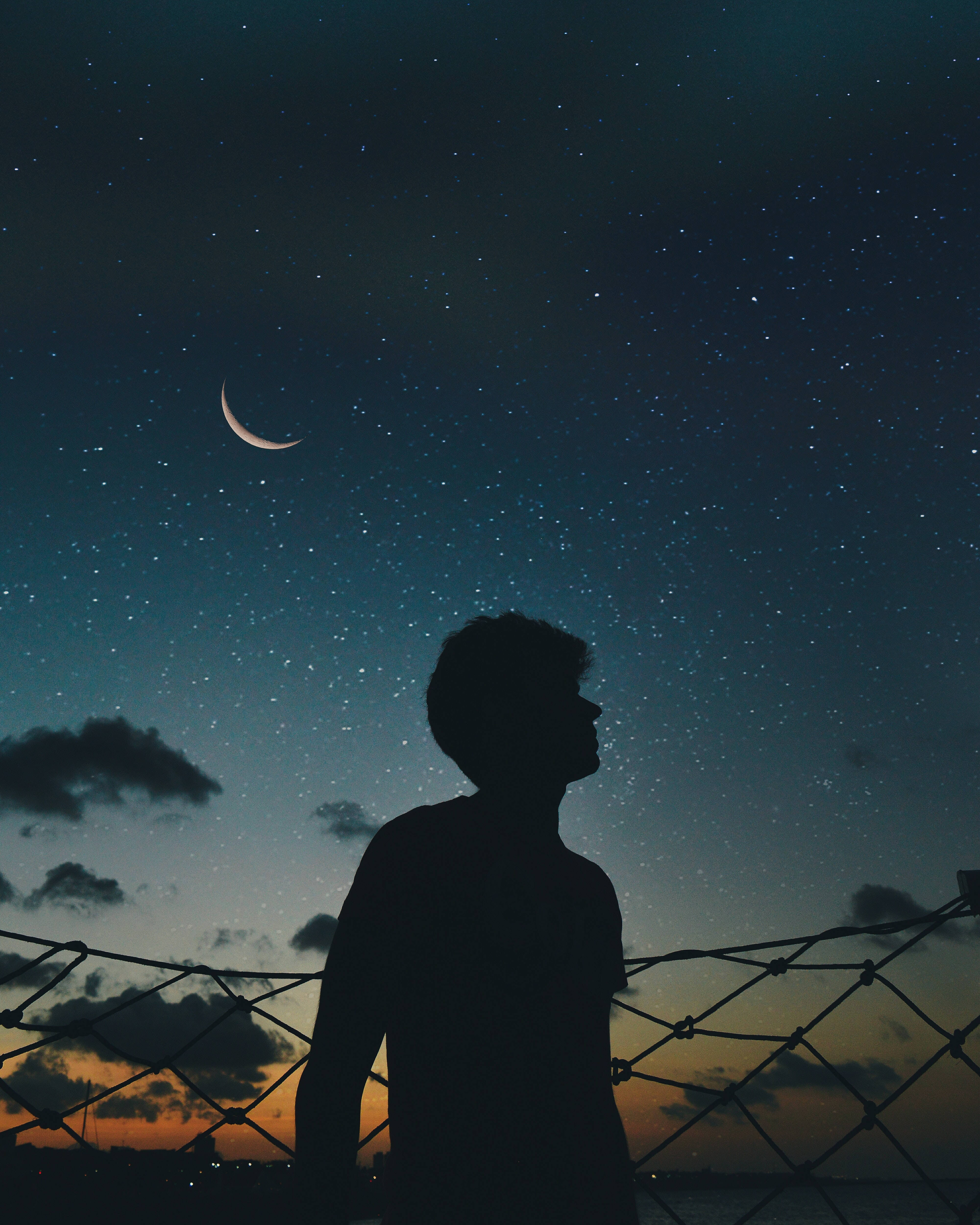 Silueta de Amor Solitario Fondos de pantalla