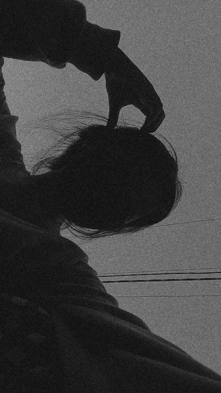 Silueta de Chica Oscura para Perfil de Instagram Fondos de pantalla