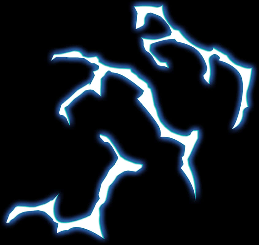 Silueta de Dragon Ball Z con aura de energía Fondos de pantalla