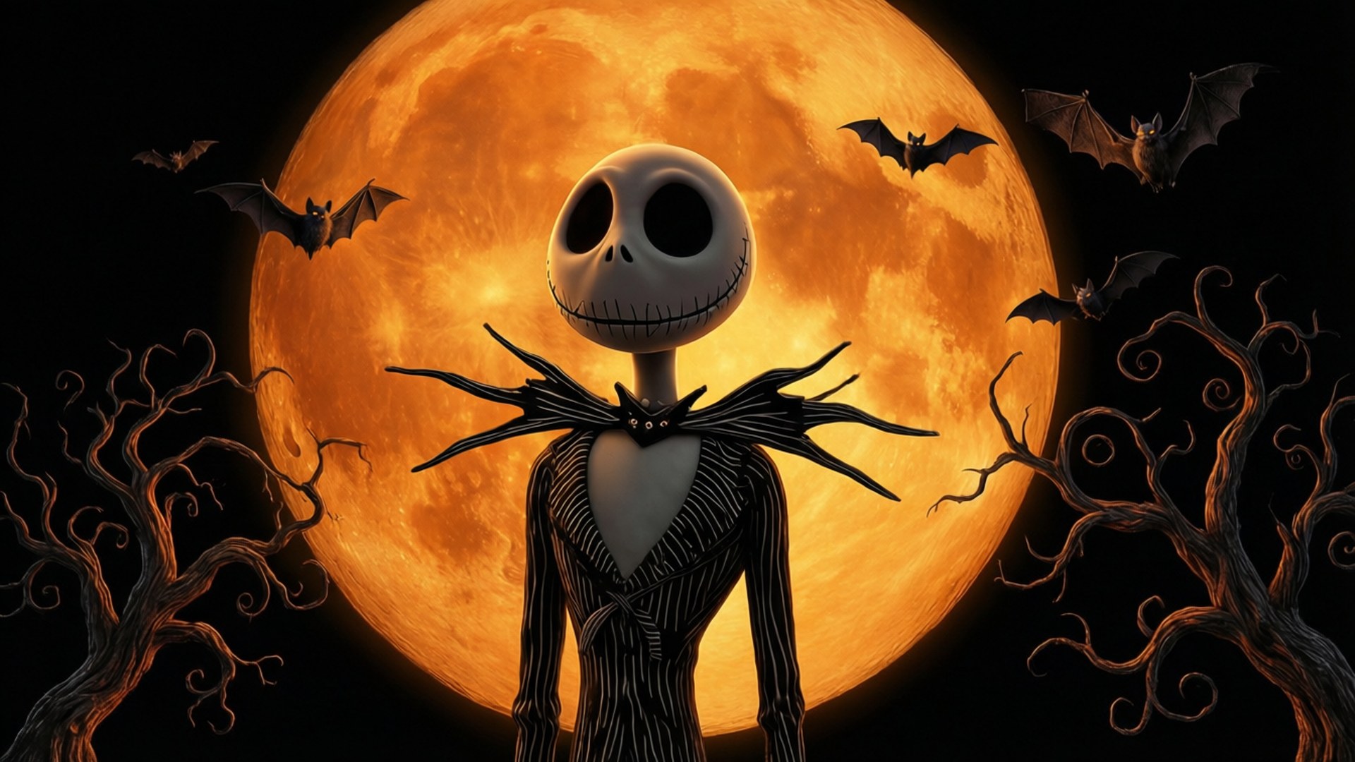 Silueta de Jack Luna Fondos de pantalla