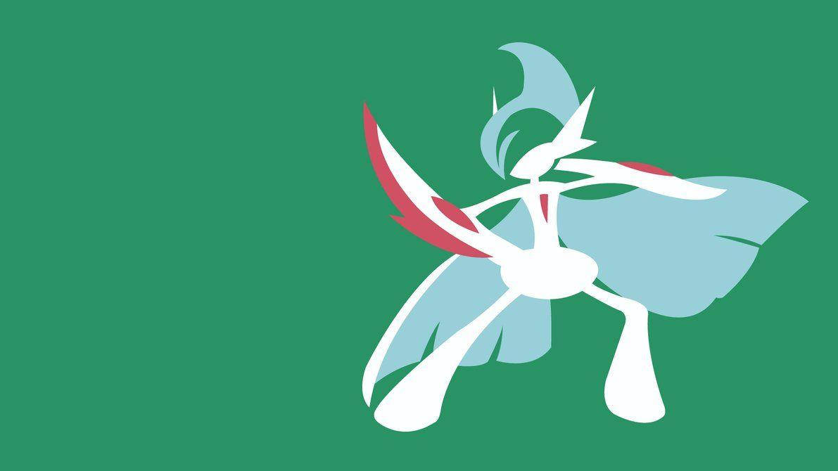 Silueta de Mega Gallade Fondos de pantalla