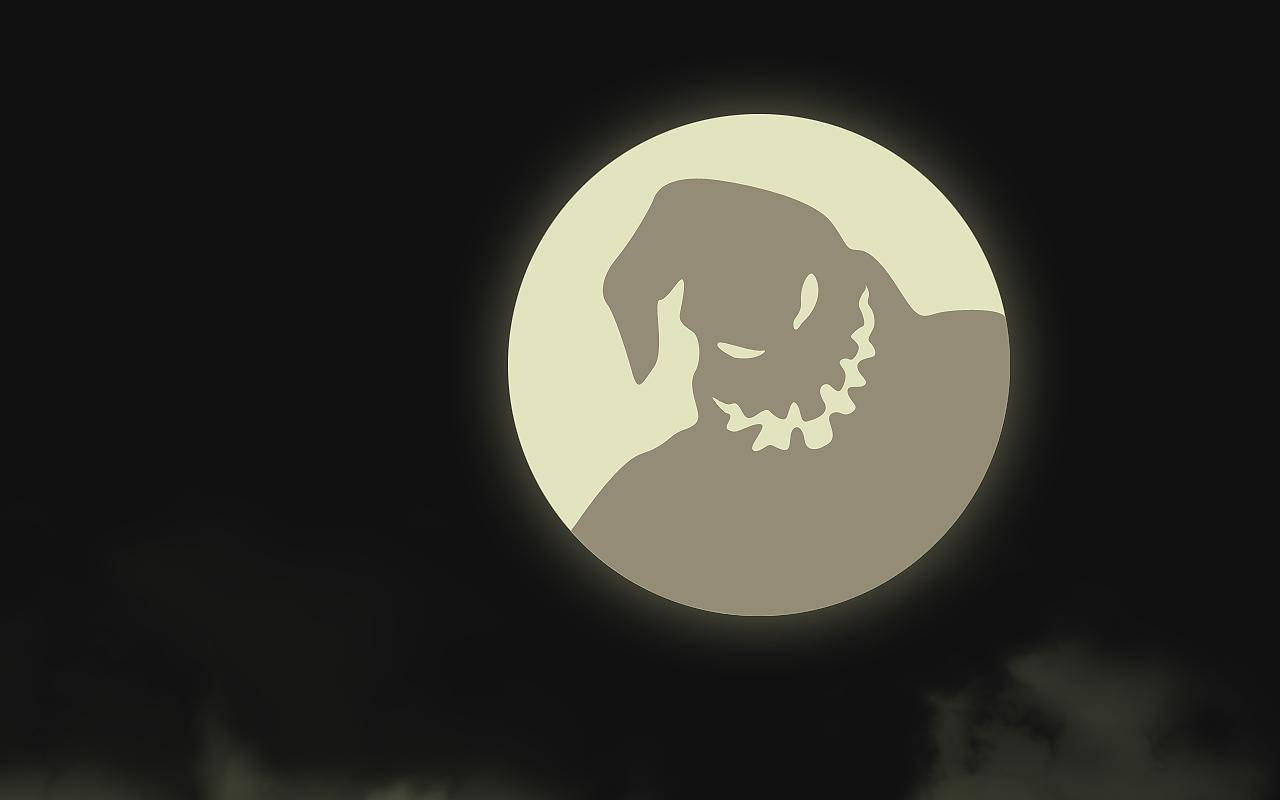 Silueta de Oogie de Pesadilla antes de Navidad Fondos de pantalla