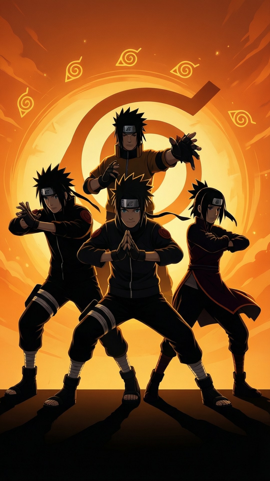 Silueta del Equipo 7 Fondos de pantalla