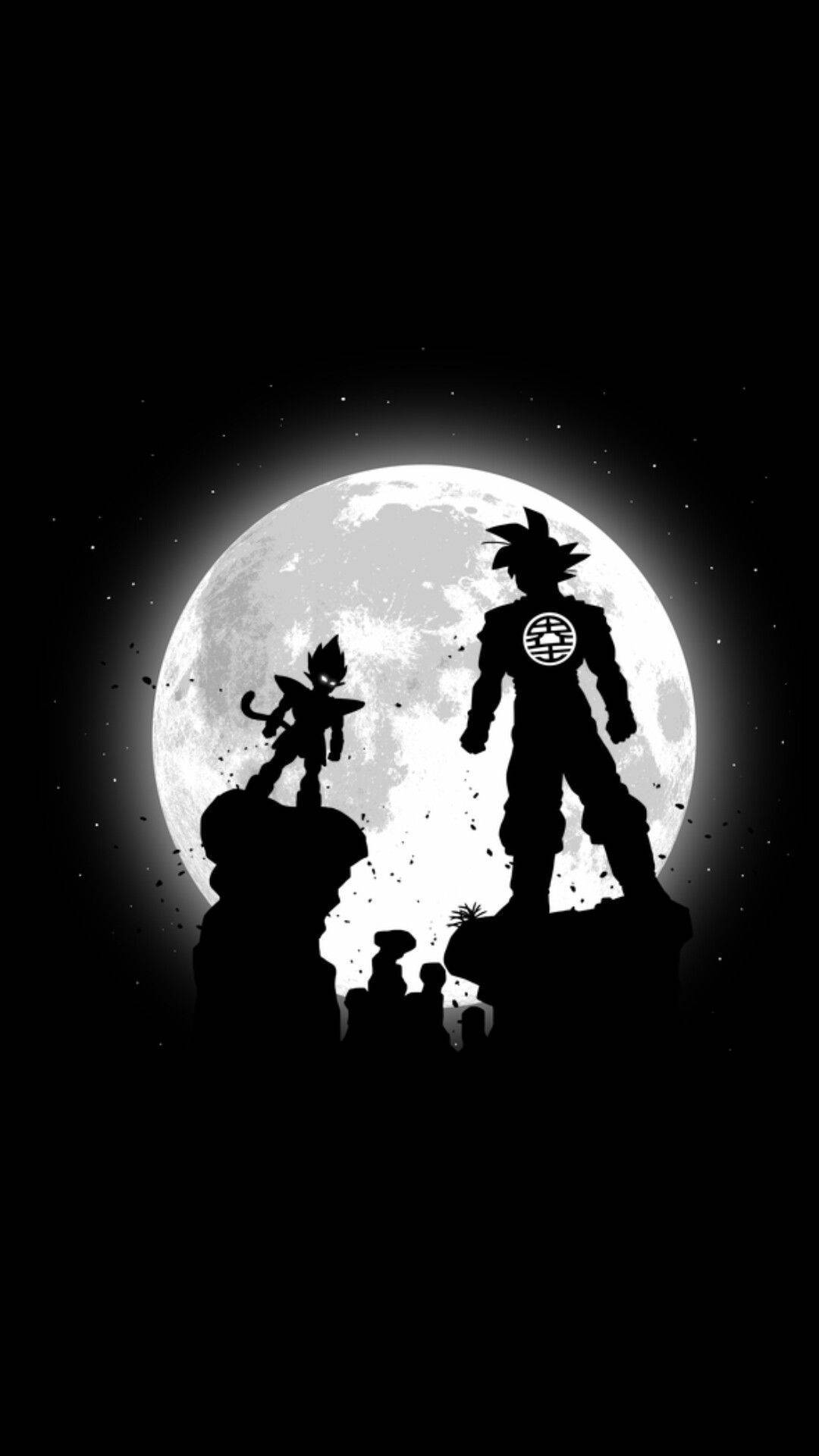Silueta genial de Dragon Ball Z Fondos de pantalla
