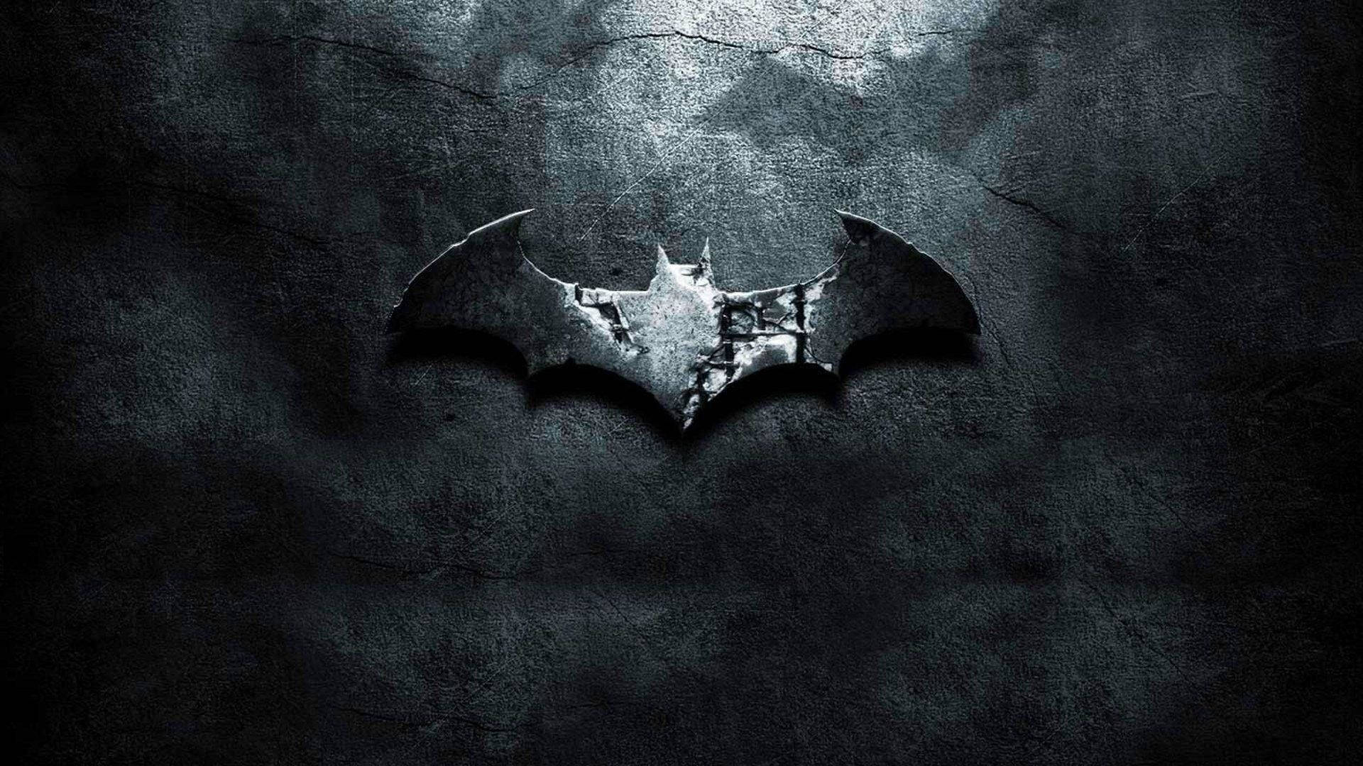 Símbolo de Batman en Piedra Dura Fondos de pantalla
