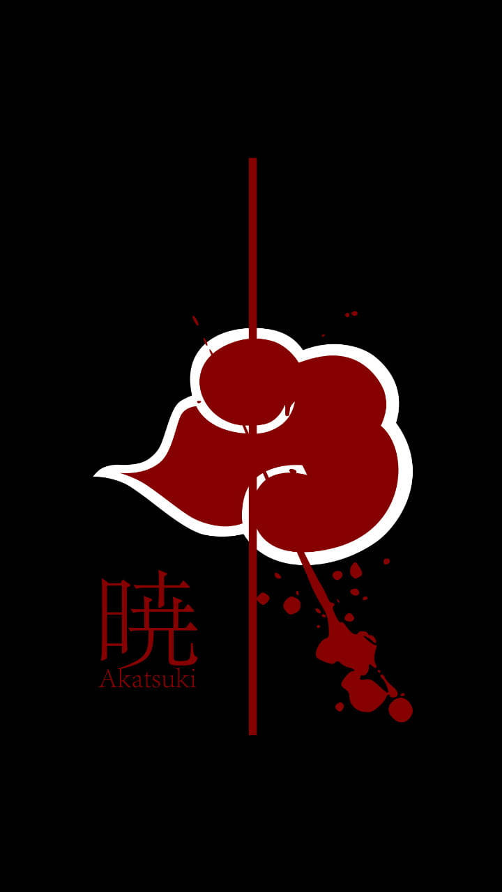 Símbolo de la Nube de Sangre del Logotipo de Akatsuki Fondos de pantalla