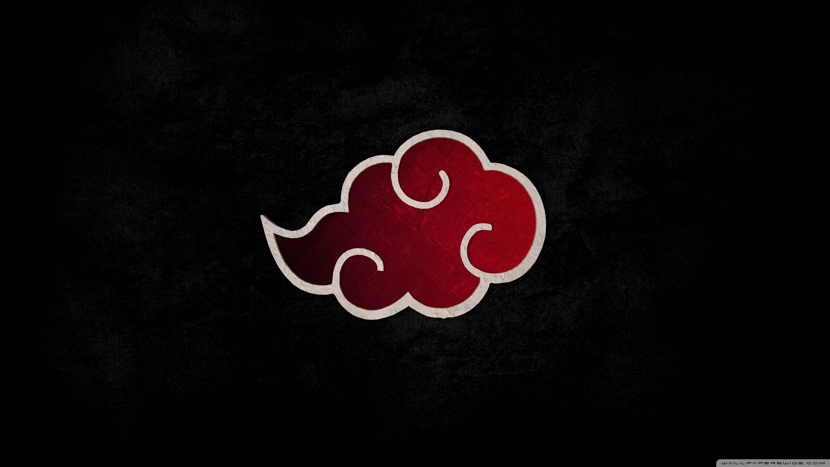 Símbolo de la Nube Roja de Naruto: Emblema del Anime Fondos de pantalla