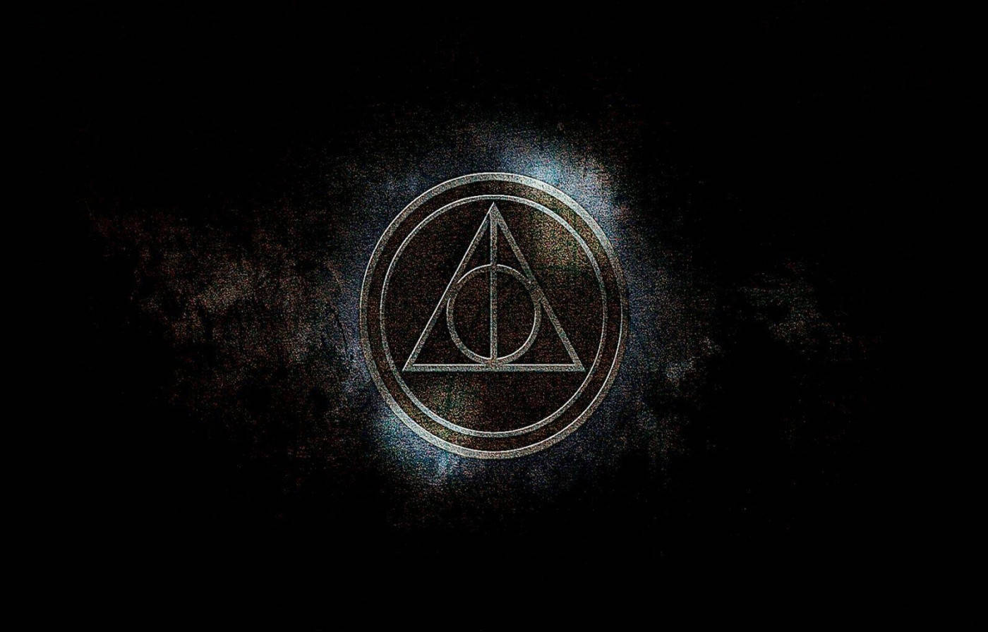 Símbolo de las Reliquias de la Muerte Harry Potter iPad Fondos de pantalla
