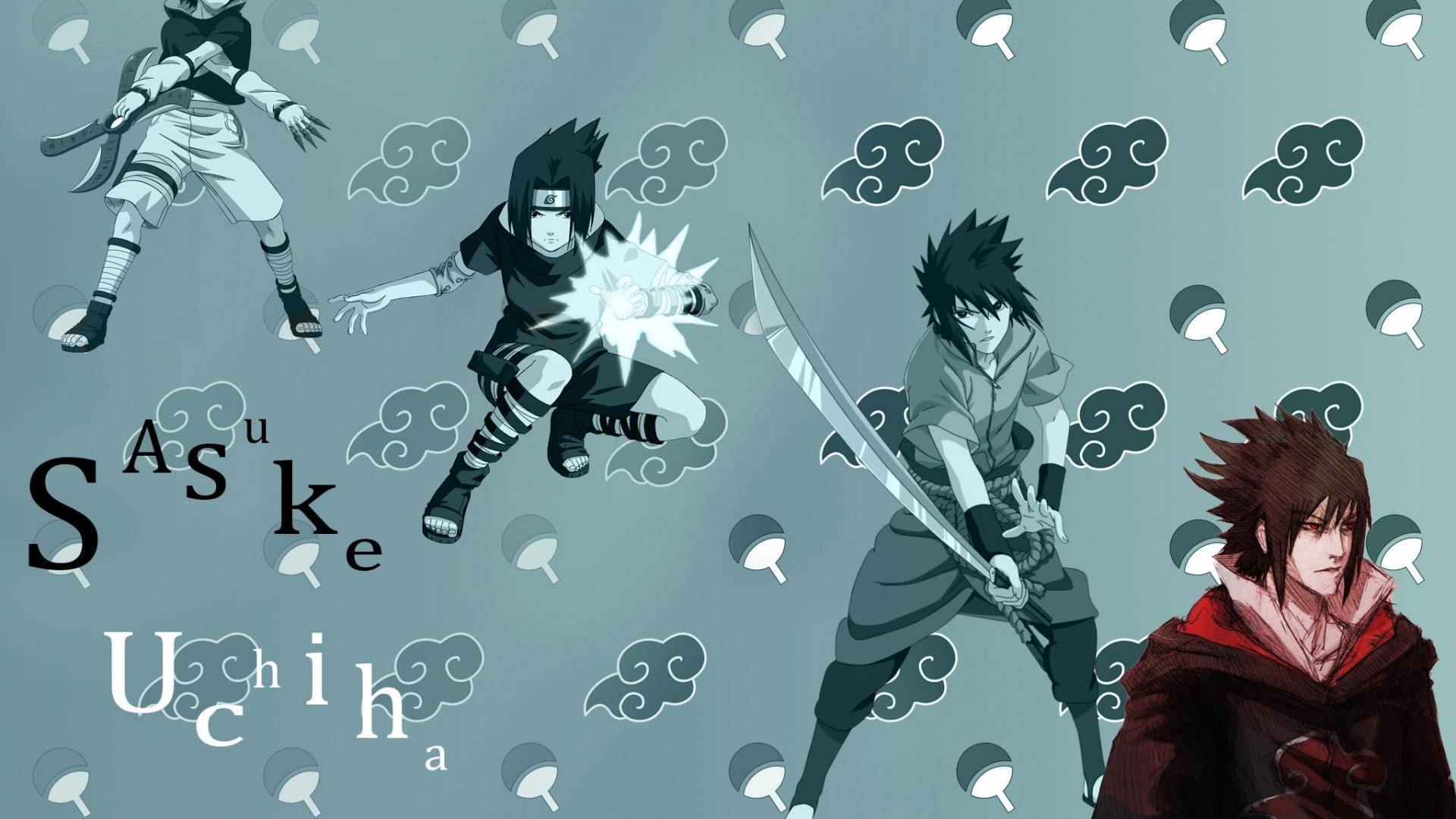 Símbolo de Naruto con Sasuke Fondos de pantalla
