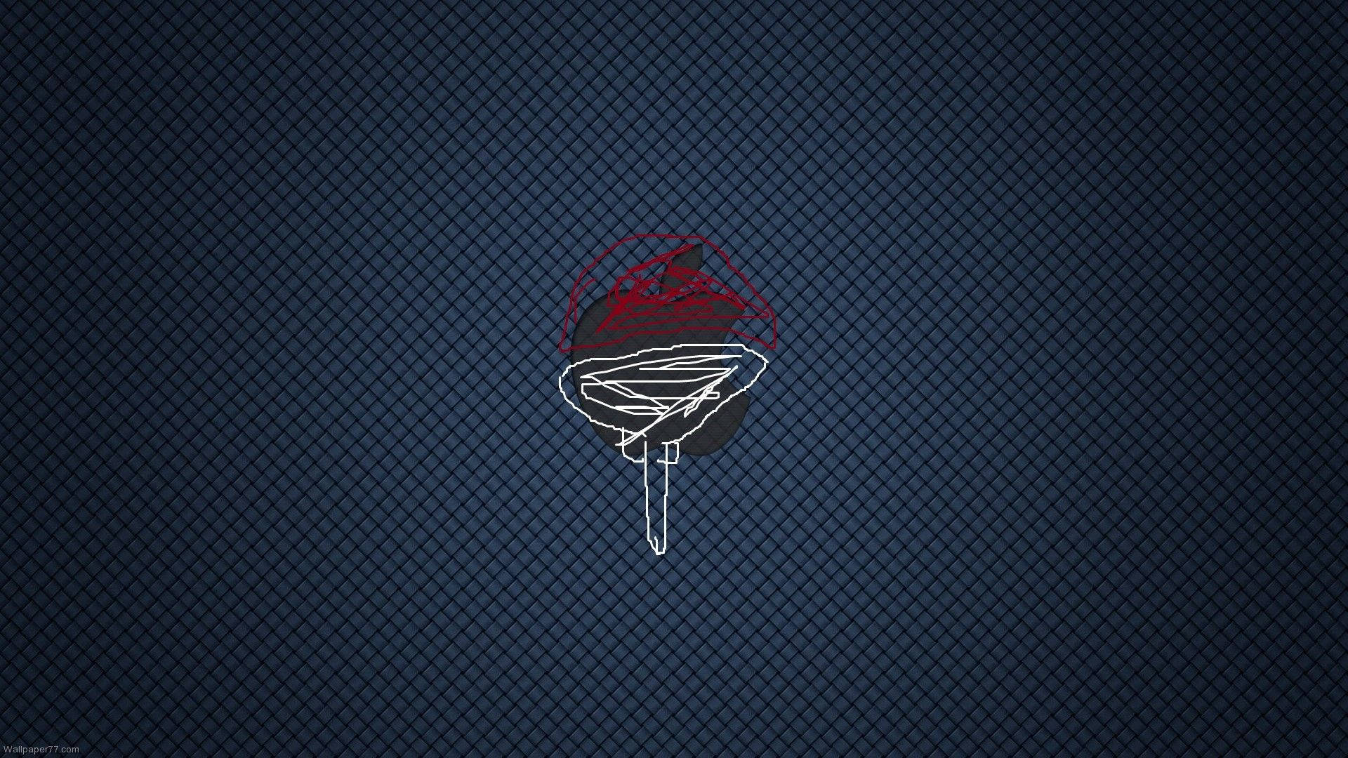 Símbolo de Naruto con Logo de Apple Fondos de pantalla