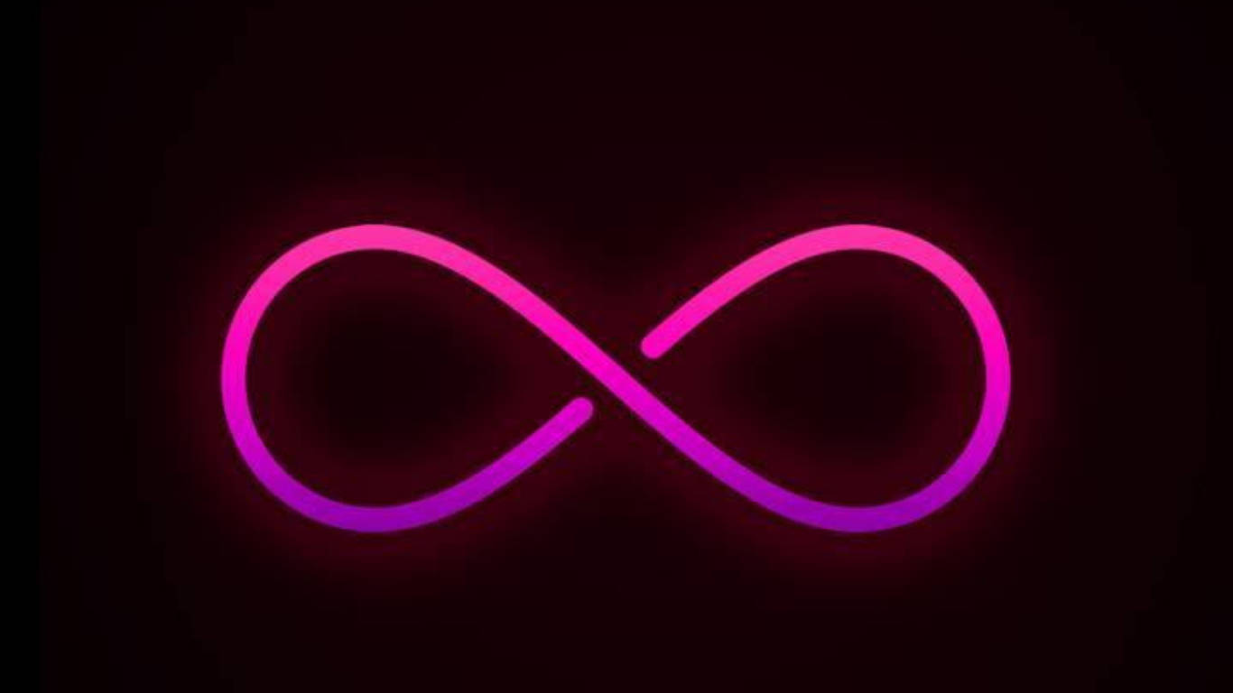 Símbolo infinito rosa Fondos de pantalla