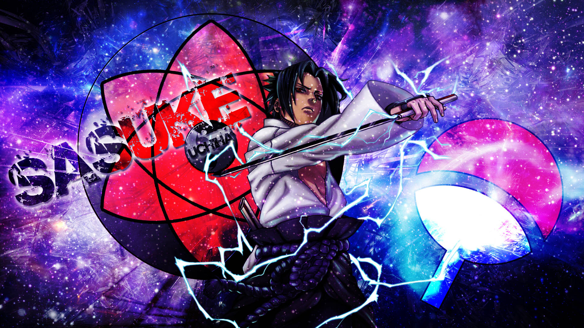 Símbolos geniales de Sasuke Fondos de pantalla