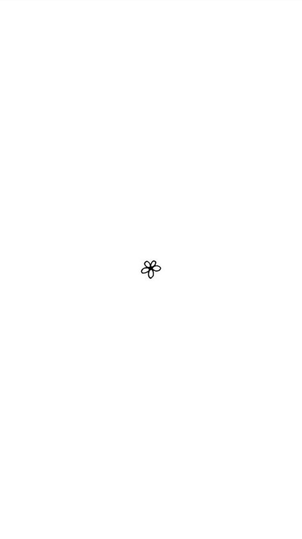 Simplicidad en la Elegancia: Boceto en Blanco de una Flor Fondos de pantalla