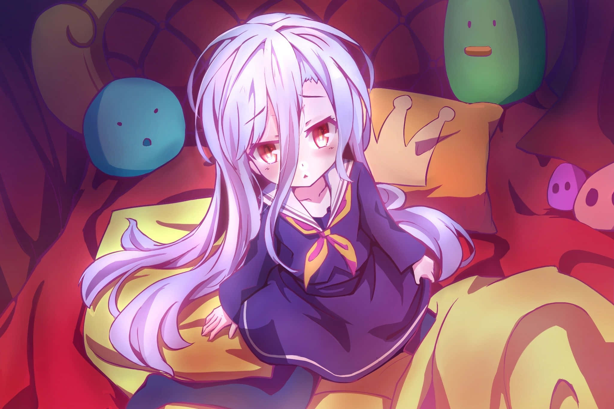 Sin Límites, Sin Fronteras: No Game No Life Fondos de pantalla