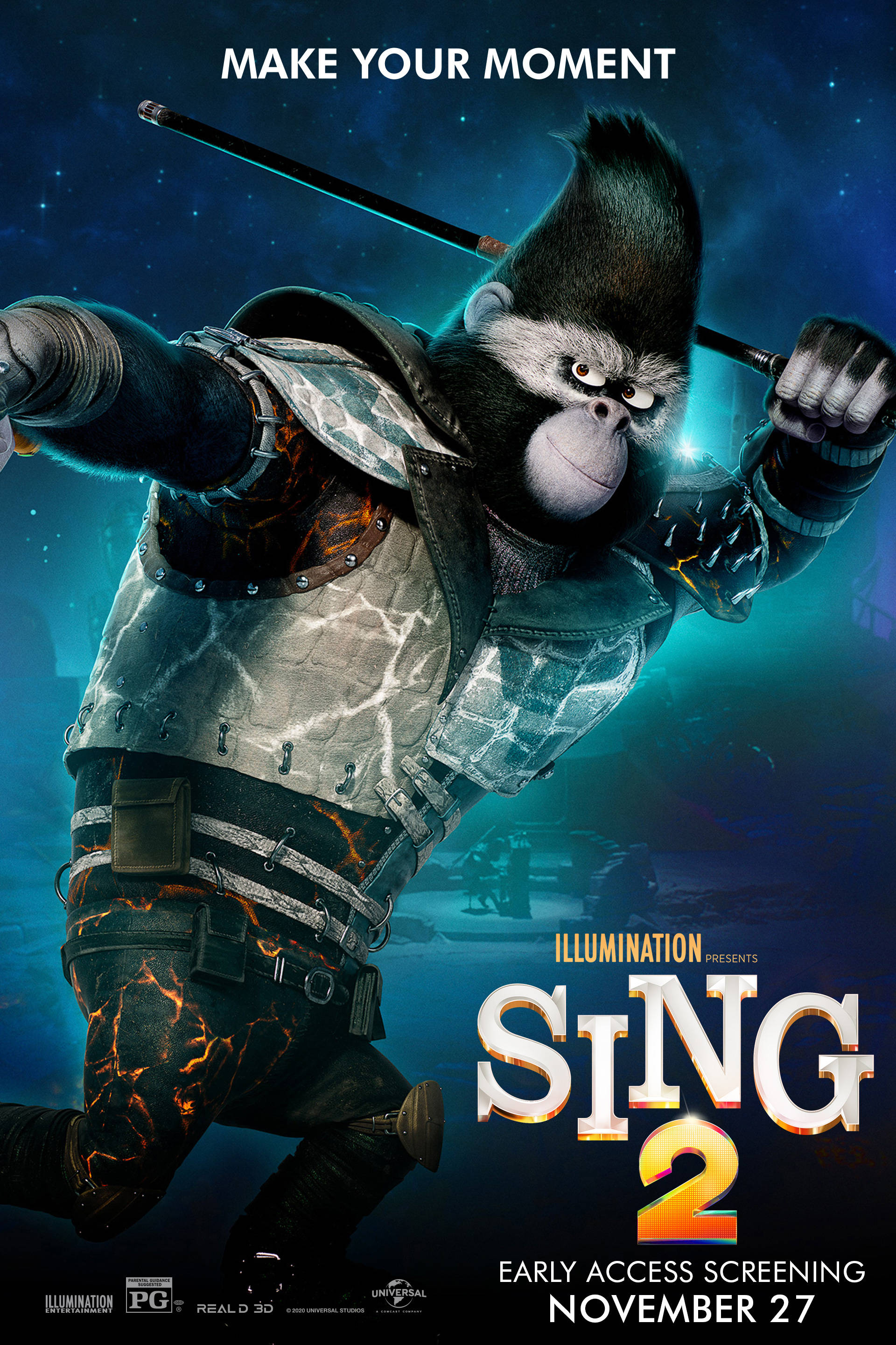 Sing 2 Johnny con aspecto rudo Fondos de pantalla
