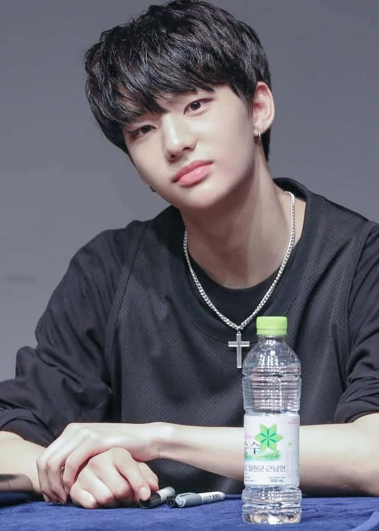 Singer Surcoreano Hyunjin en Evento de Encuentro con Fans Fondos de pantalla