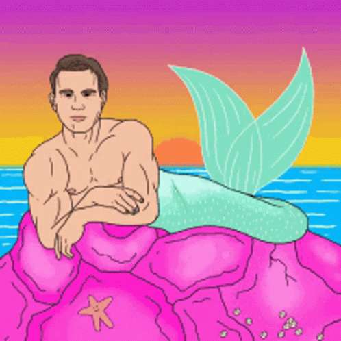 Sirena Mística Nadando Bajo el Mar Fondos de pantalla