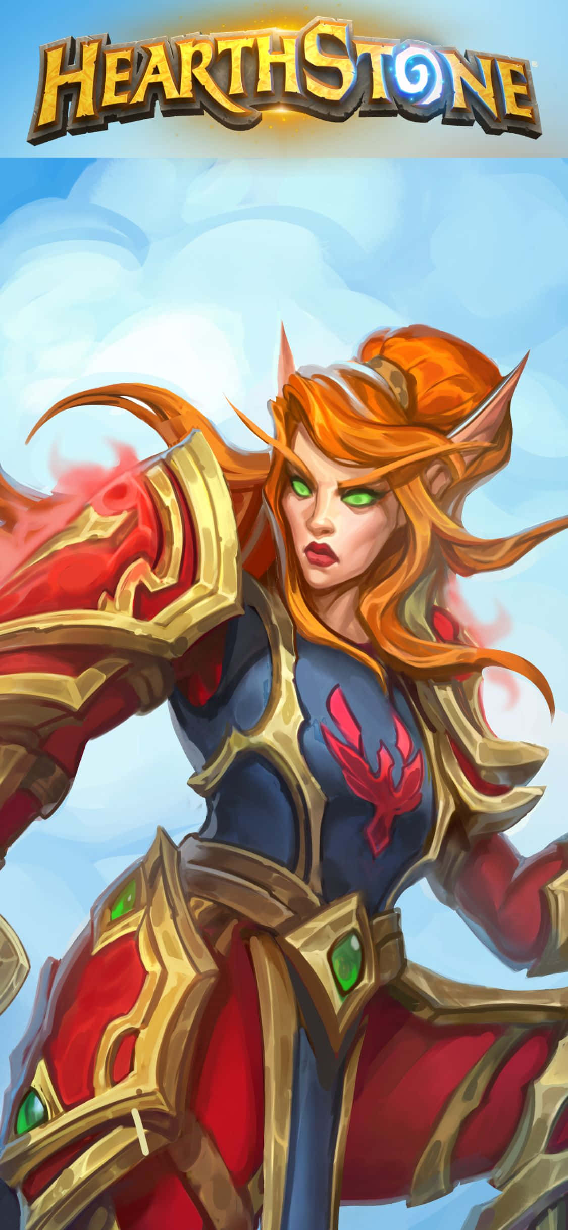 Skin de Lady Liadrin Fondo iPhone XS Hearthstone Fondos de pantalla