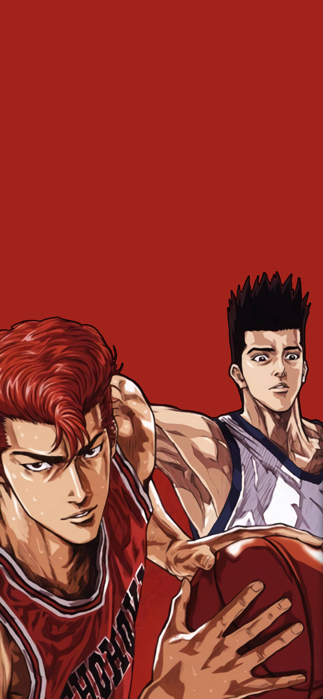 Slam Dunk: Sakuragi y Sendoh Fondos de pantalla
