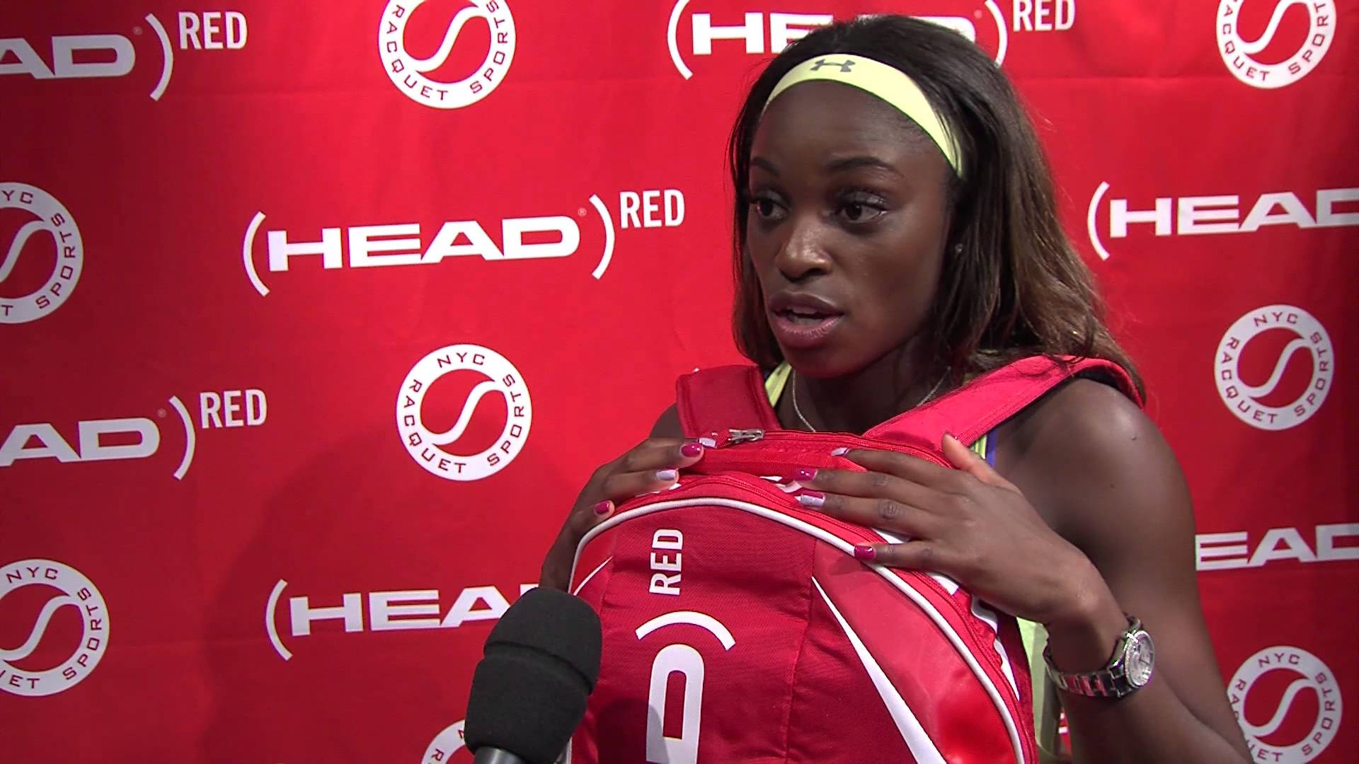 Sloane Stephens Sosteniendo Bolso Head Fondos de pantalla