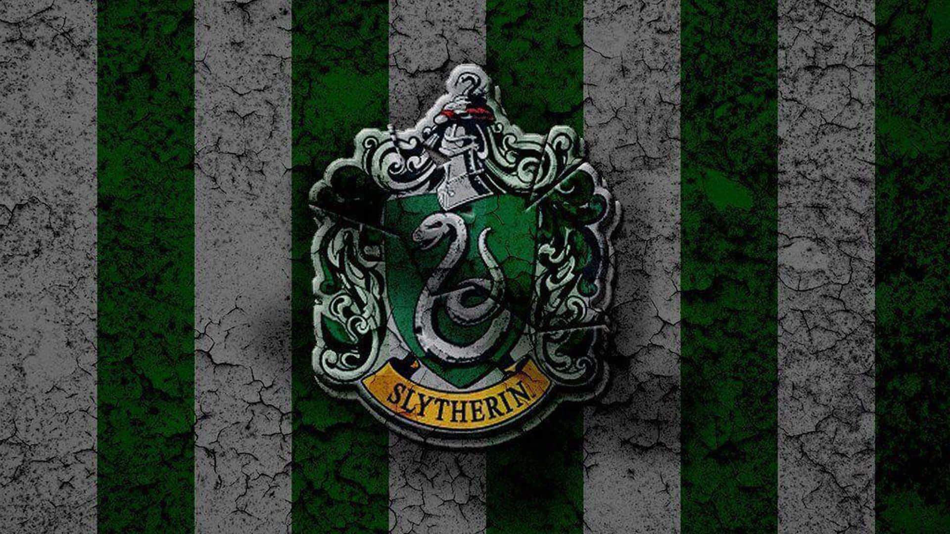 Slytherin lindo cemento blanco verde Fondos de pantalla