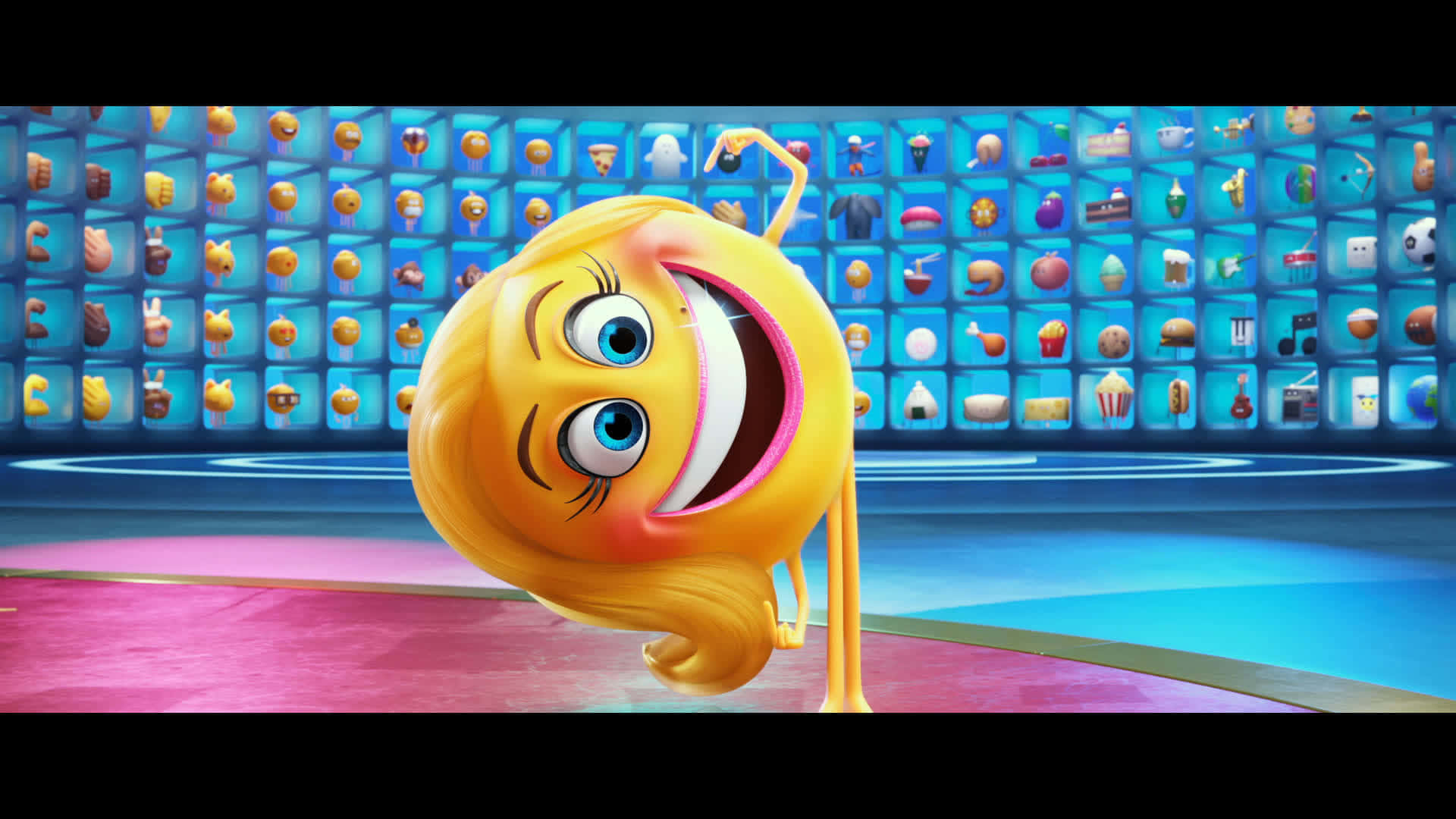 Smiler de La Película de Emojis se Siente Eufórica Fondos de pantalla