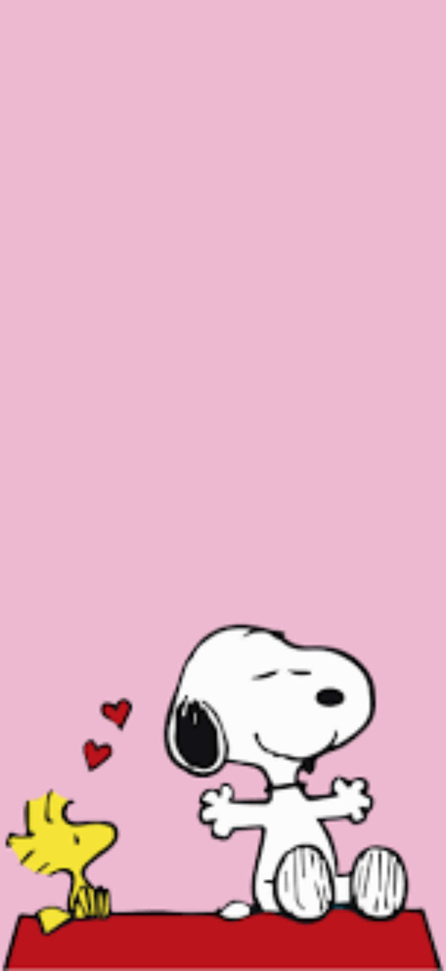Snoopy Celebra el Día de San Valentín Fondos de pantalla
