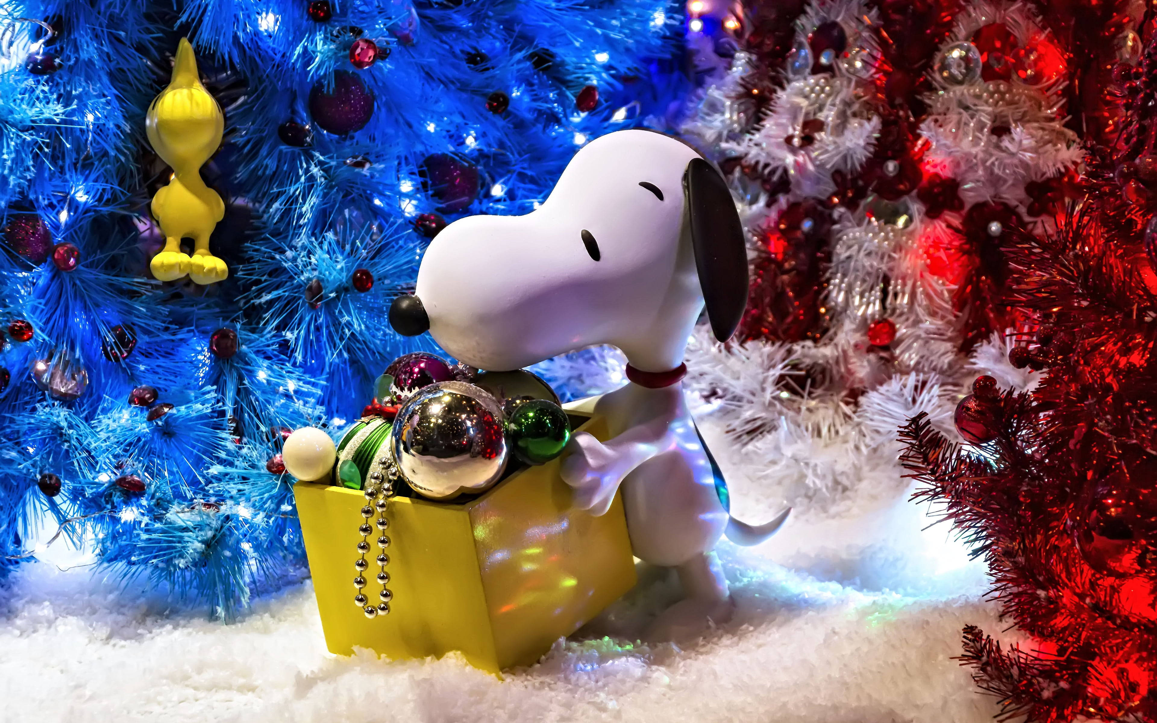 Snoopy Navidad 3D Fondos de pantalla