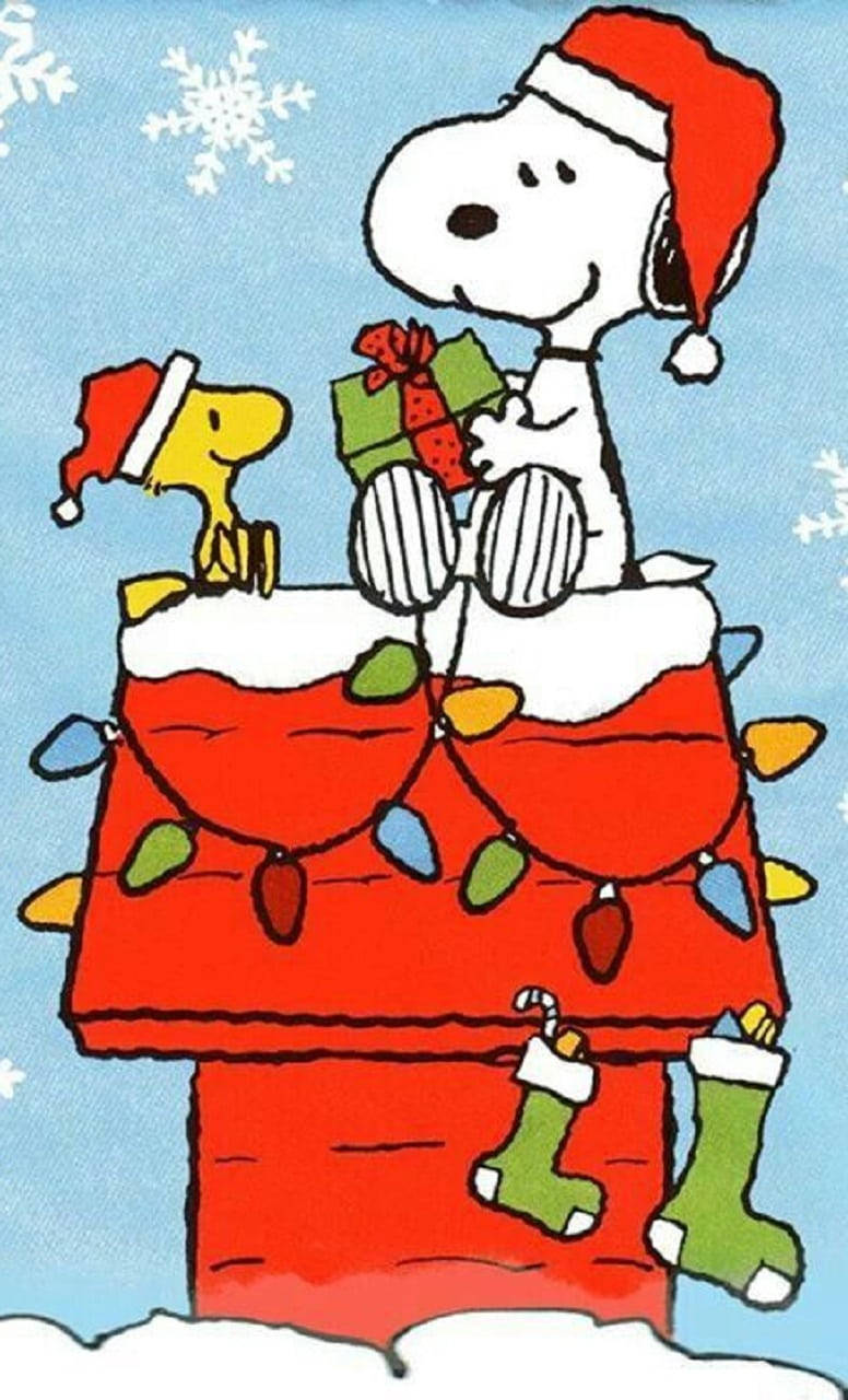 Snoopy Regalos de Navidad Fondos de pantalla
