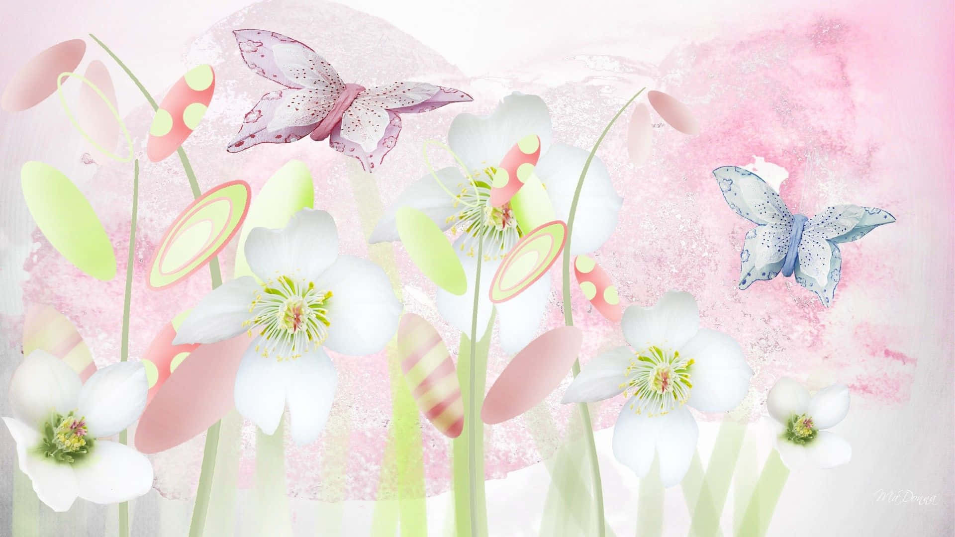 ¡Sobrecarga de ternura con este fondo pastel! Fondos de pantalla