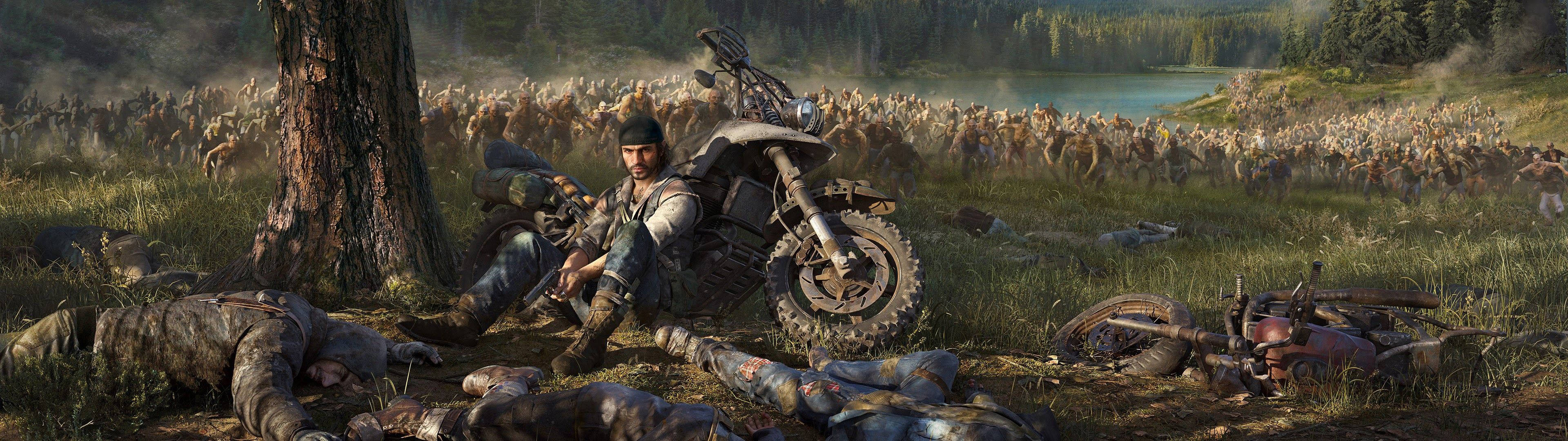 Sobrevive a un Páramo Infectado de Zombis en Days Gone Fondos de pantalla