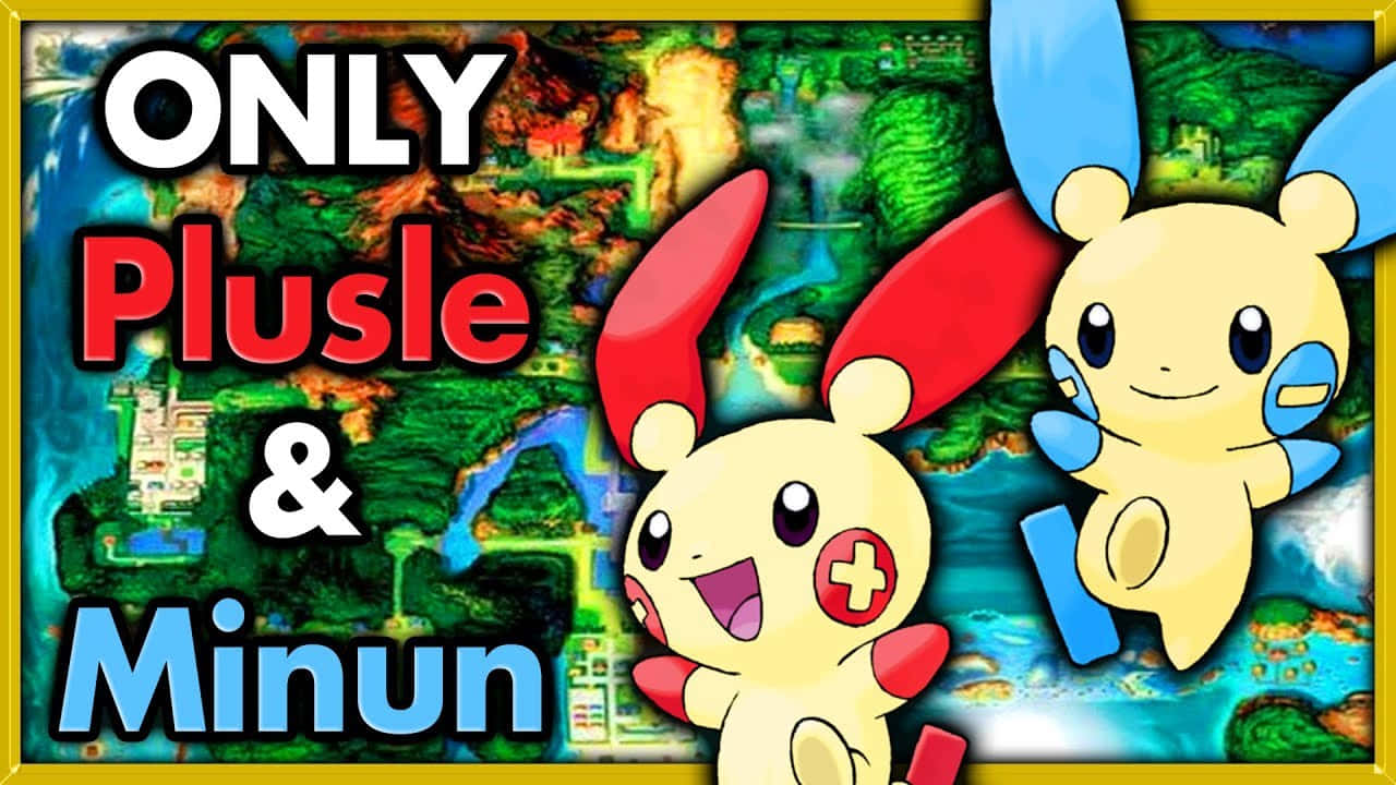 Solo Plusle y Minun Fondos de pantalla