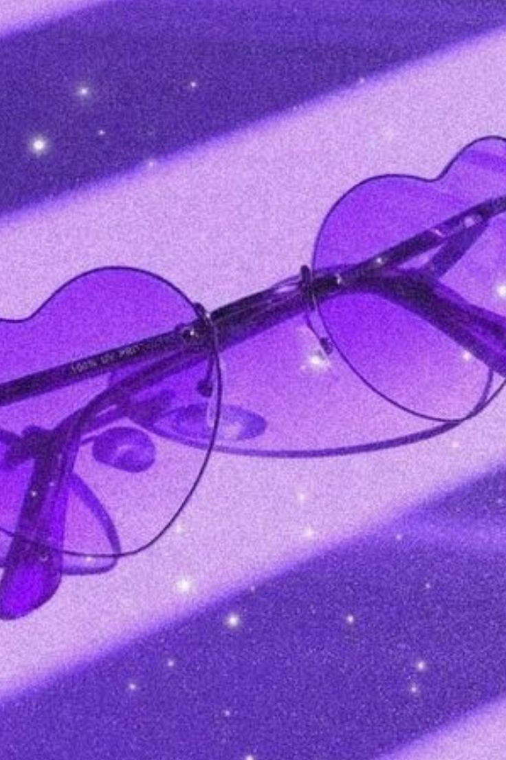 Sombra de Corazón Estética Púrpura Oscuro Fondos de pantalla