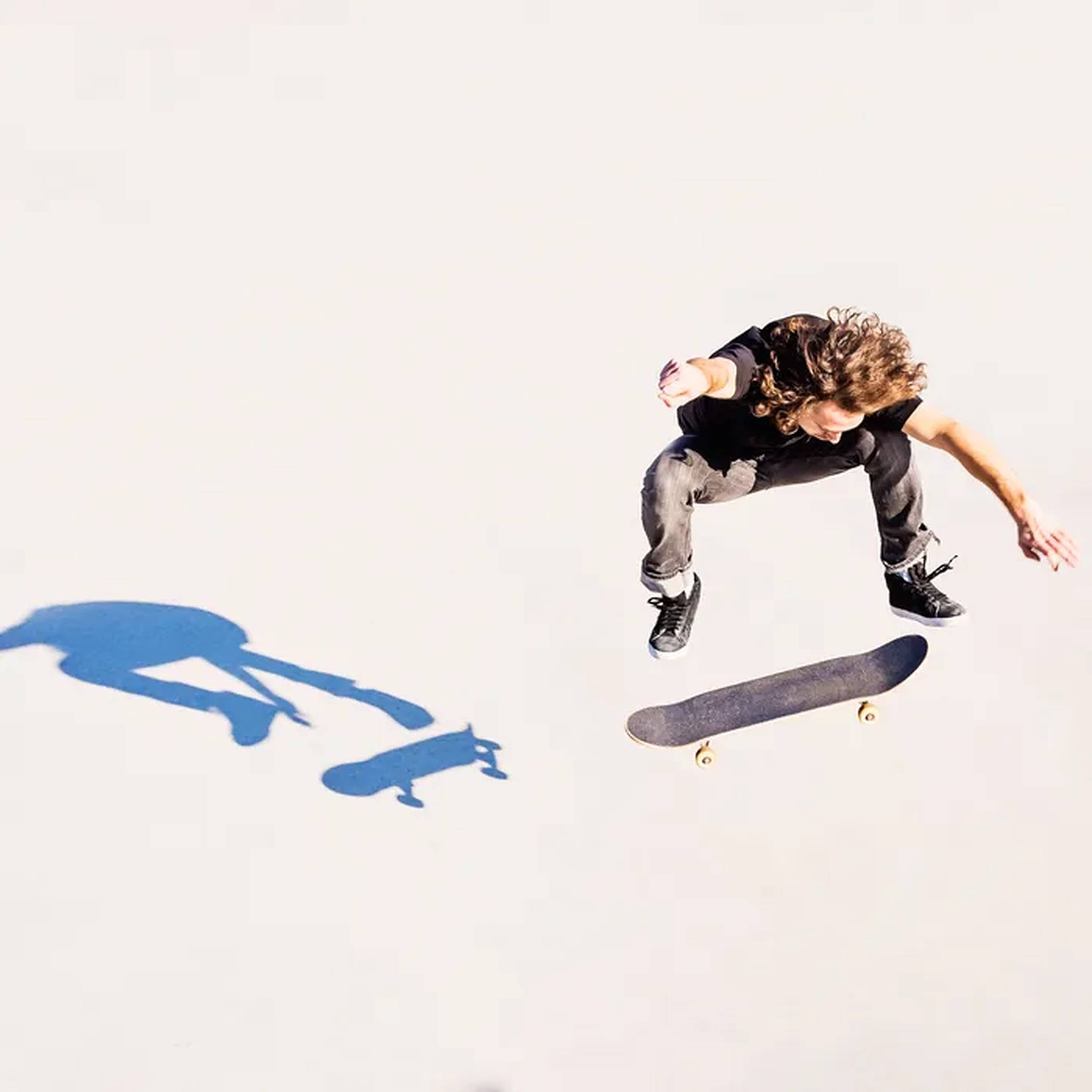 Sombra Estética de Skater Fondos de pantalla