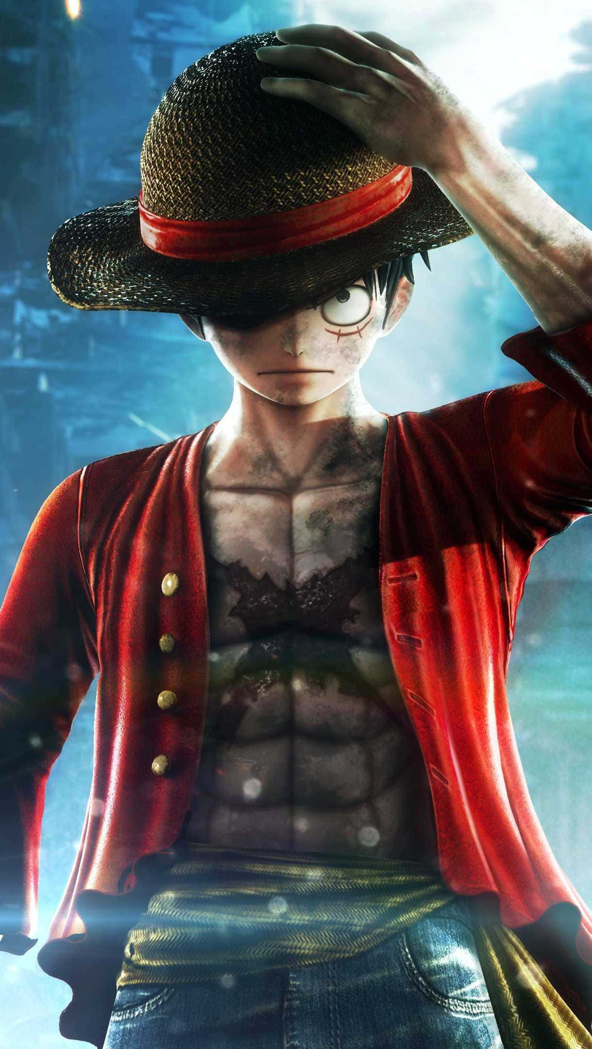 Sombrero de Luffy de One Piece para Teléfono Fondos de pantalla