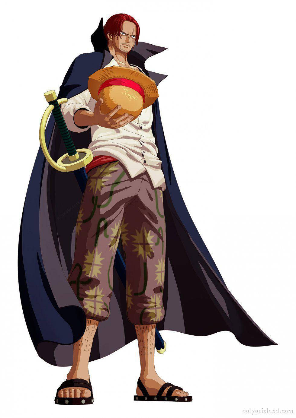 Sombrero de Paja Icónico de Shanks One Piece Fondos de pantalla