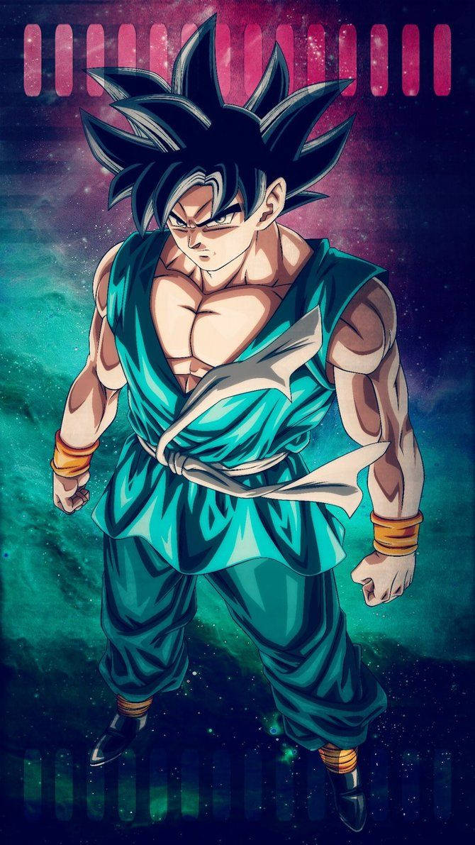 Fondo de pantalla de Goku en su forma de Ultra Instinto.