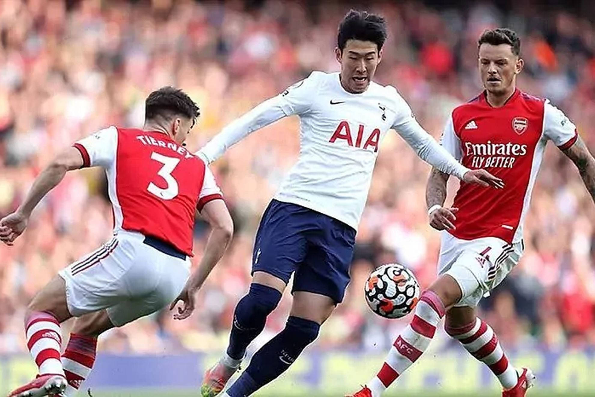 Son Heung-Min del Tottenham Hotspurs FC Fondos de pantalla