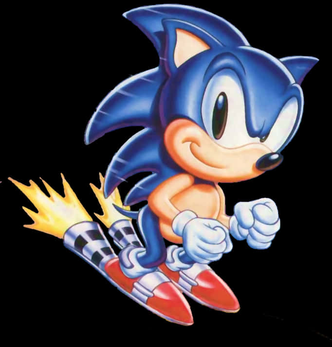Sonic clásico a toda velocidad Fondos de pantalla
