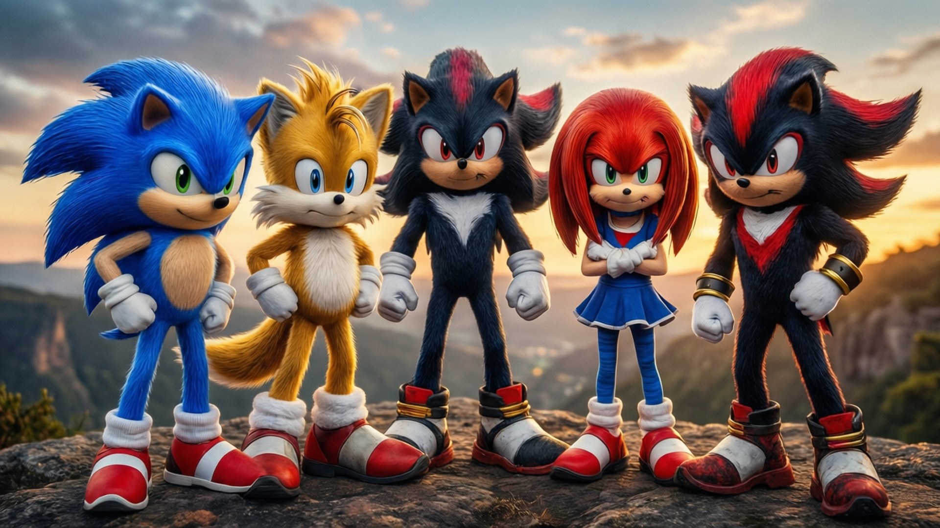 Sonic Héroes Unidos Fondos de pantalla