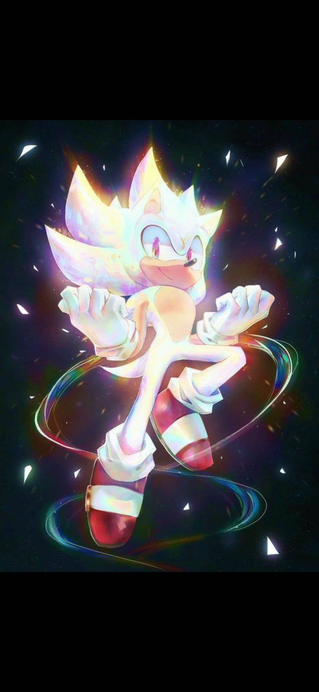 Sonic the Hedgehog blanco brillante Fondos de pantalla