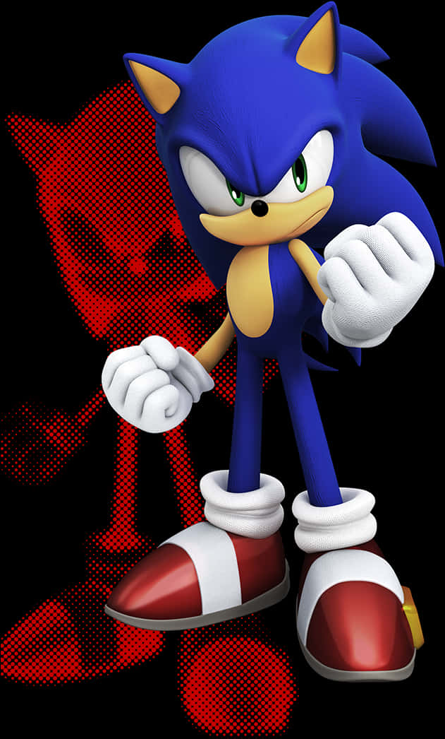 Sonic the Hedgehog en pose Fondos de pantalla