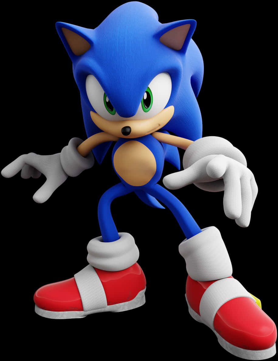 Sonic the Hedgehog en pose Fondos de pantalla