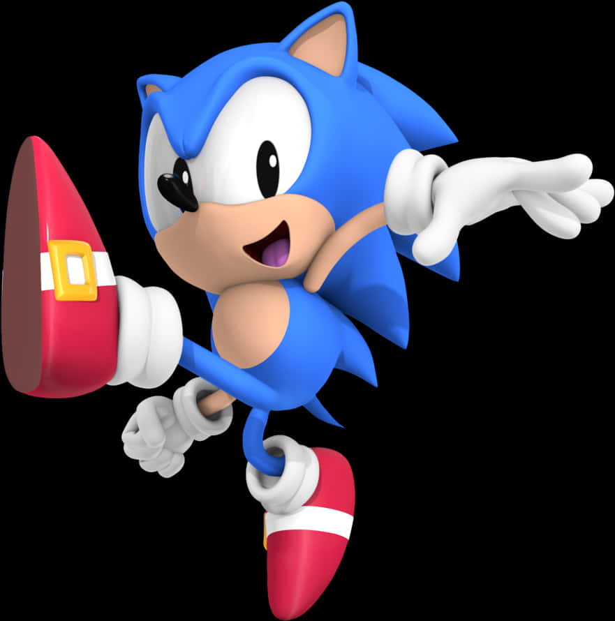 Sonic The Hedgehog en pose clásica Fondos de pantalla