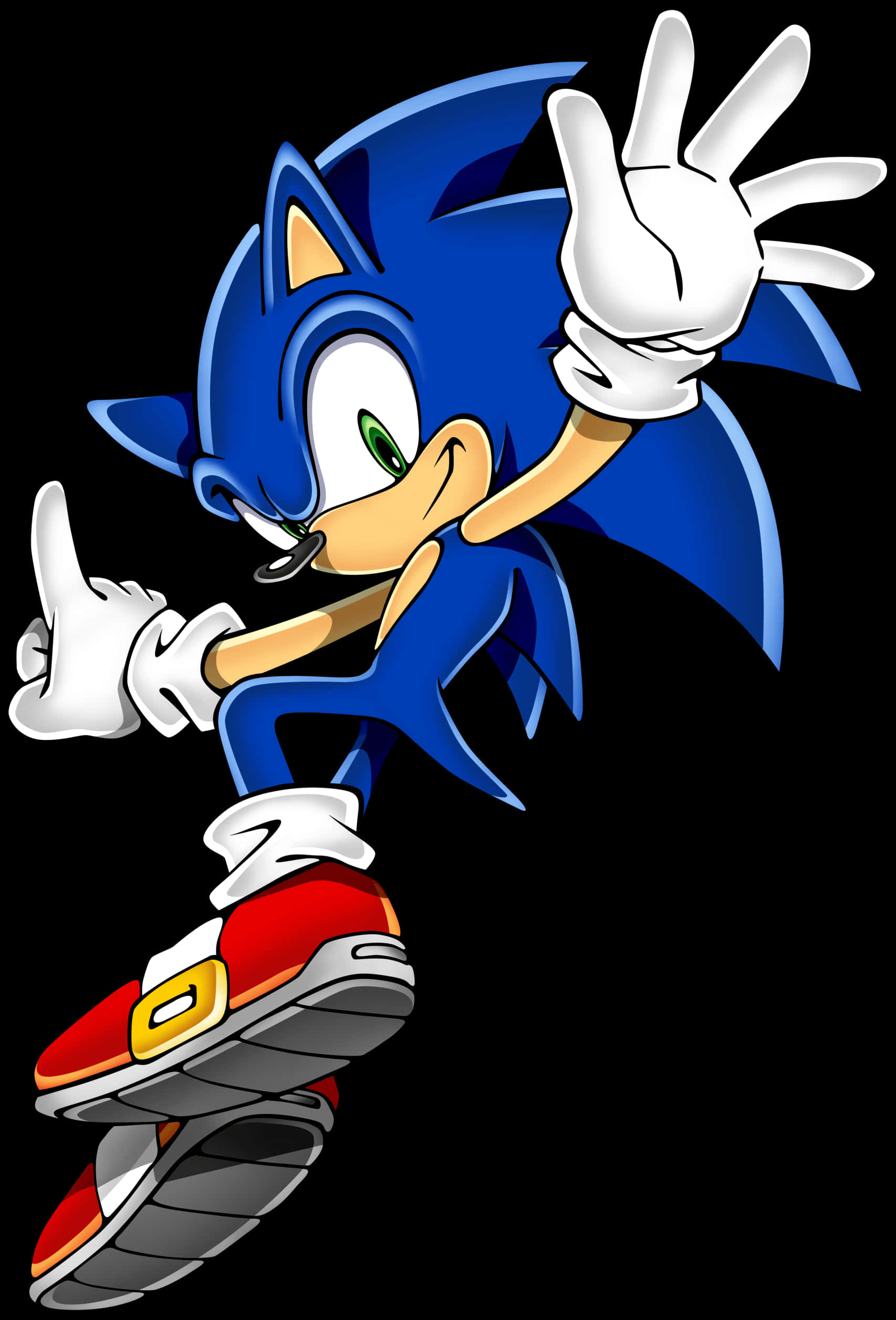 Sonic the Hedgehog en pose clásica Fondos de pantalla