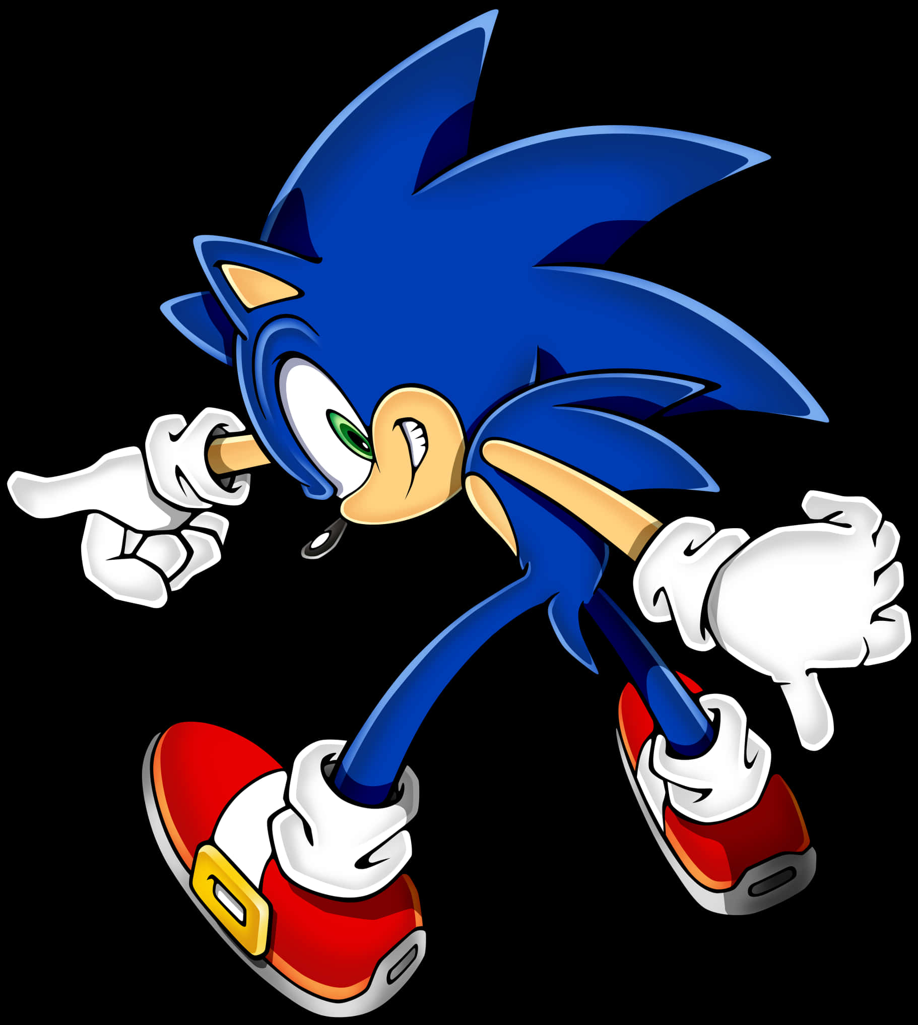 Sonic The Hedgehog en pose clásica Fondos de pantalla