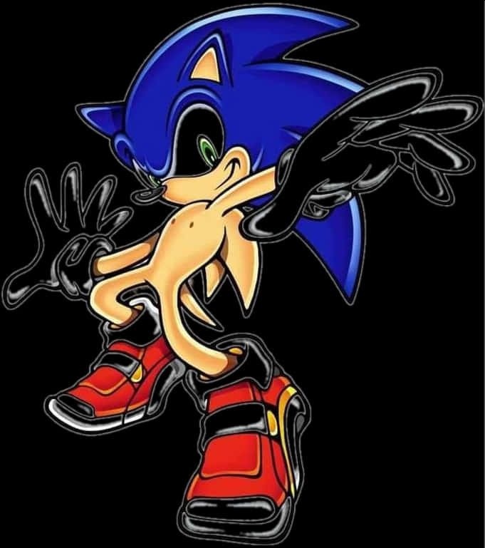 Sonic the Hedgehog en pose clásica Fondos de pantalla