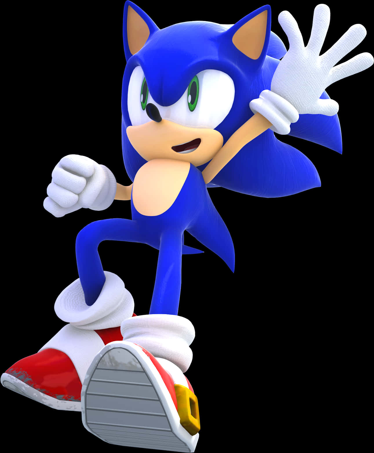 Sonic The Hedgehog en pose clásica Fondos de pantalla