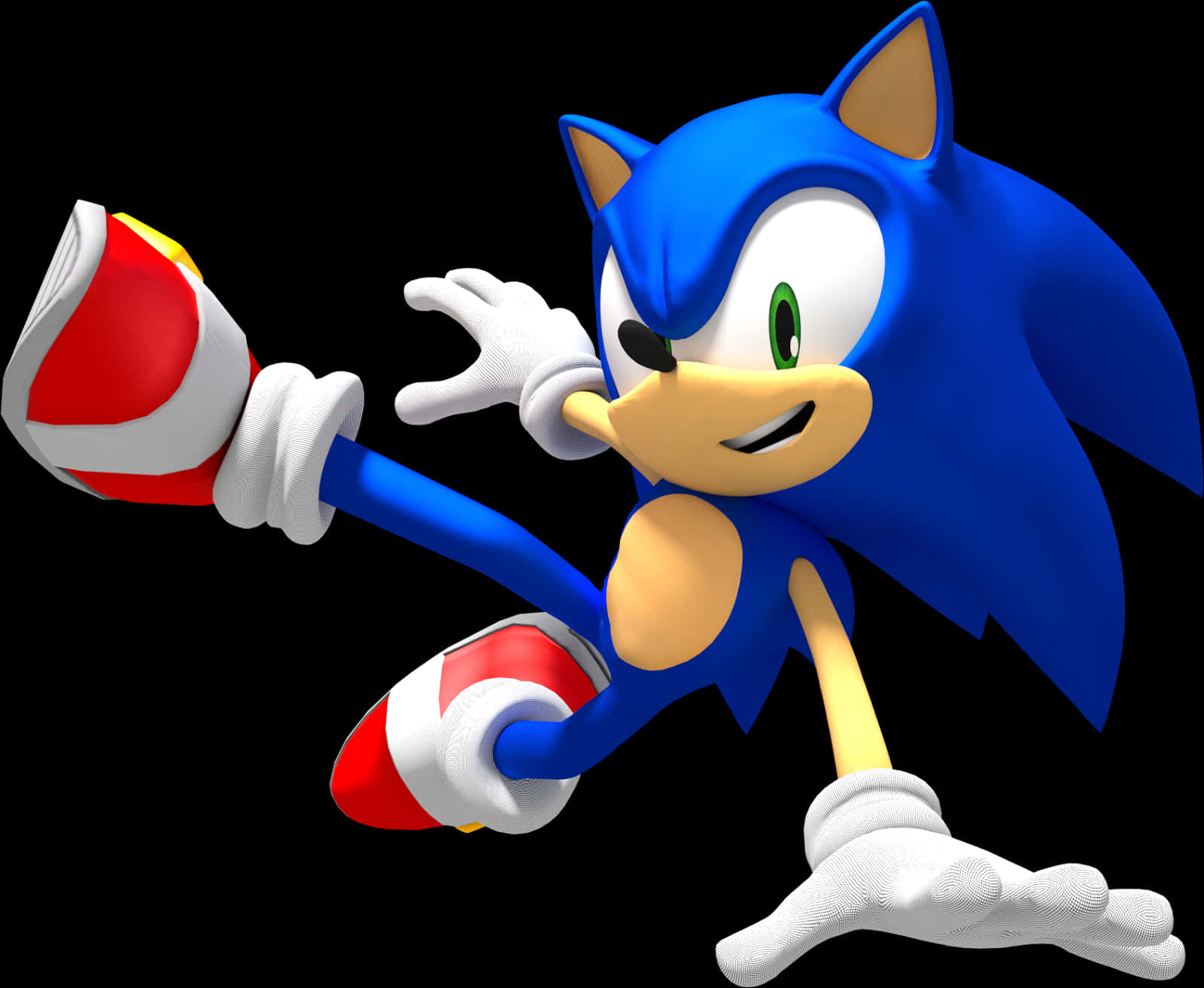 Sonic The Hedgehog en pose de carrera Fondos de pantalla